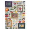 Papier do decoupage 50x70cm calambour CAL221E jesień grzyby - sklep pl