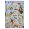 Papier do decoupage 50x70cm calambour CAL115 golf - sklep plastyczny s