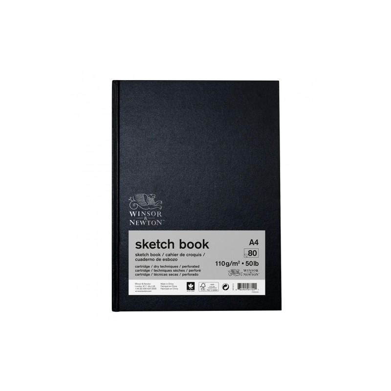 Szkicownik Winsor&Newton sketch book 110g 80ark - sklep plastyczny - s