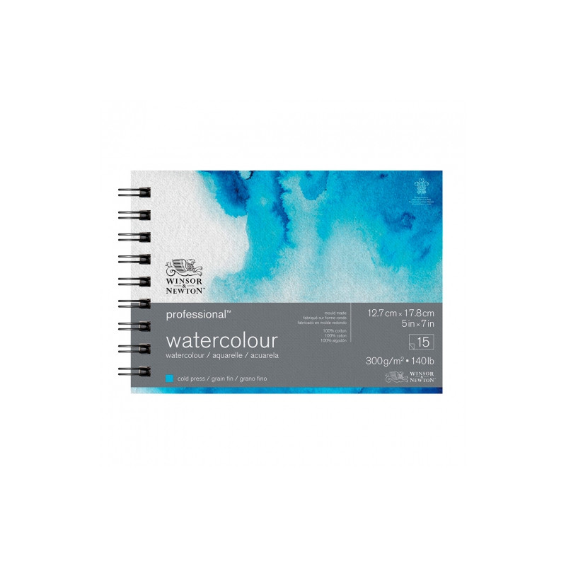 Blok Winsor&Newton professional akwarelowy cold pressed 300g 12,7x17,8