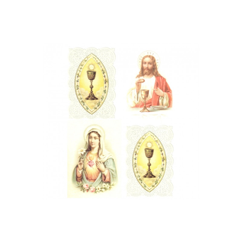 Decoupage paper soft communion A4 ITD S235