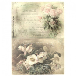 Papier do decoupage soft A4 ITD S277- sklep plastyczny szał dla plasty