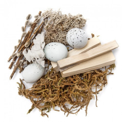 DP Craft naturalne elementy mix wielkanocny neutralny- sklep plastyczn
