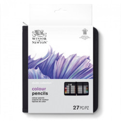 Winsor&Newton studio collection colour pencils set in case
