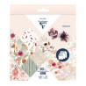 Clairefontaine origami paper dried flowers 10x10 15x15 20x20 cm 60 she