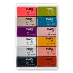 Fimo modelling clay fashion 12 blocks x25g