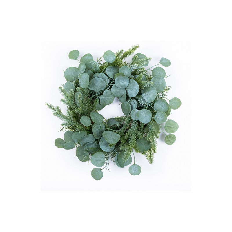 DP Craft wreath with eucalyptus 34cm