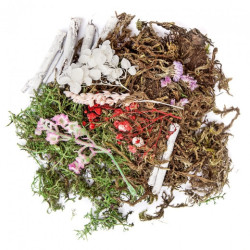DP Craft naturalne elementy mix 30g pastel- sklep plastyczny szał dla