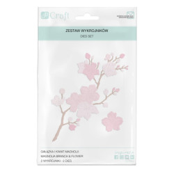 DP Craft cutting dies magnolia branch and flowers