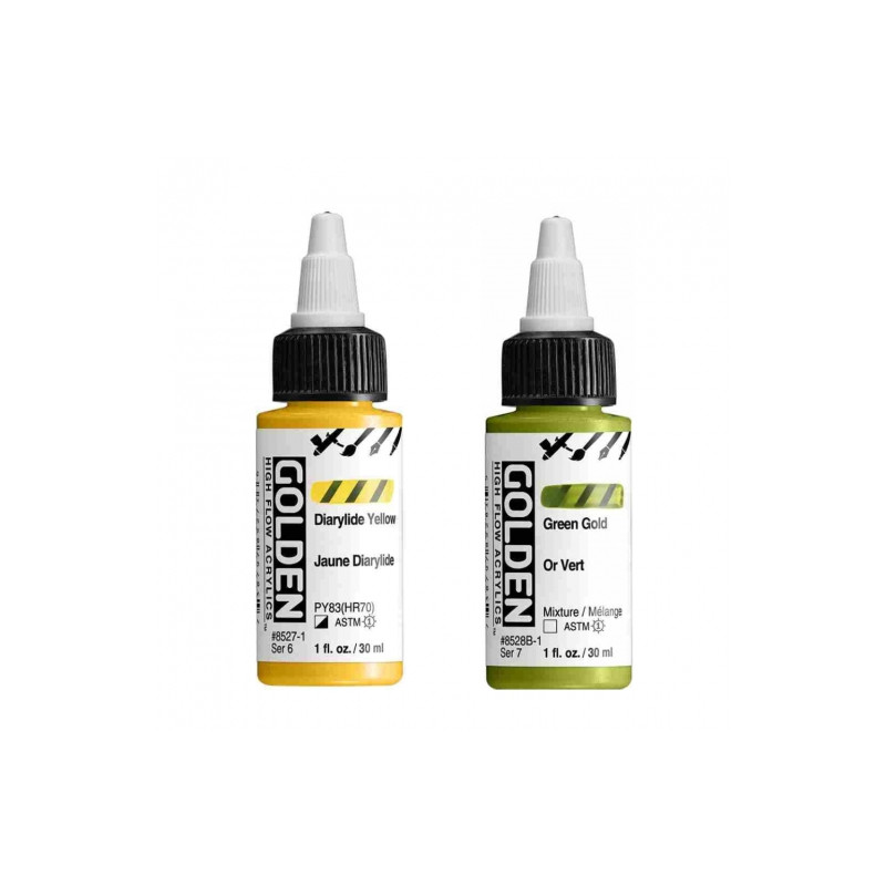 Golden high flow farby akrylowe 30ml - sklep plastyczny - szał dla pla