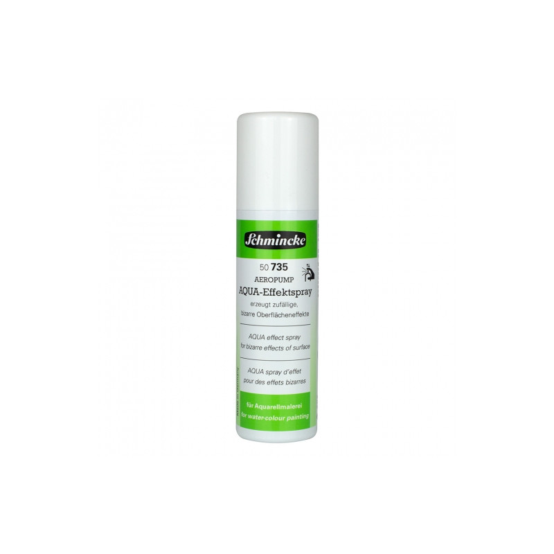 Schmincke aqua effect spray medium for watercolors in spray 50735 100m