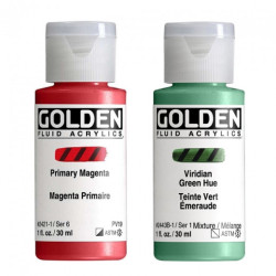 Golden fluid farby akrylowe 30ml- sklep plastyczny szał dla plastyków