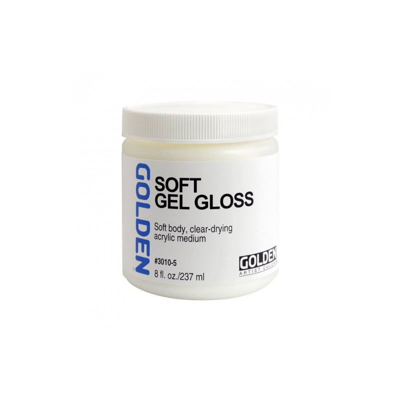 Golden soft gel gloss medium 237ml