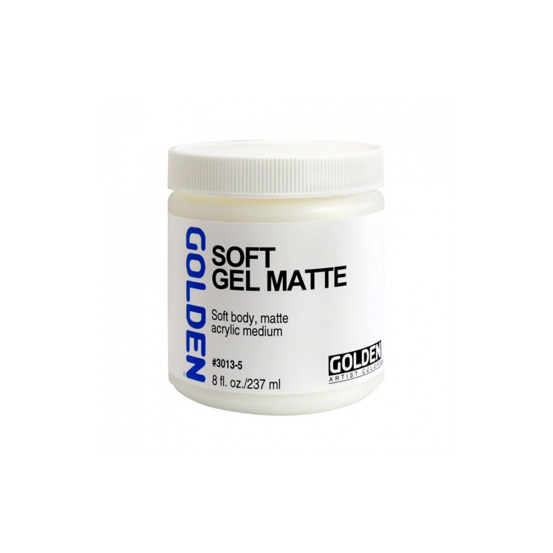 Golden soft gel matte medium 237ml