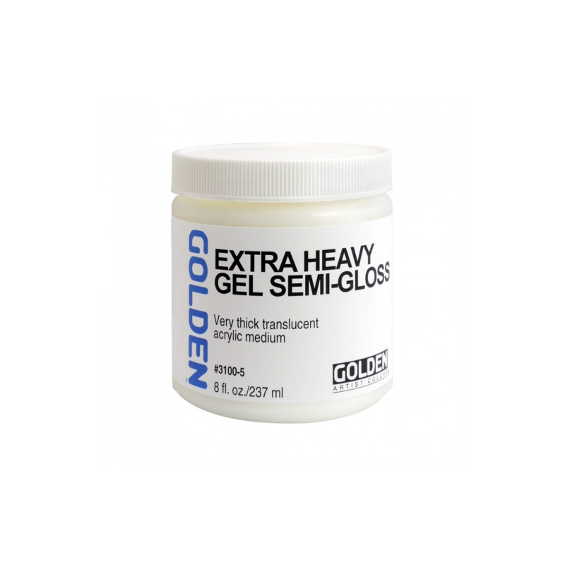 Golden extra heavy gel semi-gloss acrylic structural 237ml