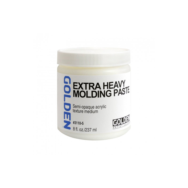 Golden extra heavy molding paste painting medium 237ml