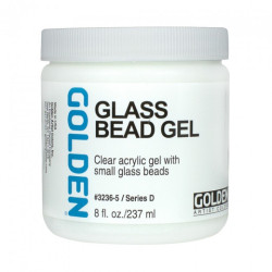 Golden glass bead gel 237ml