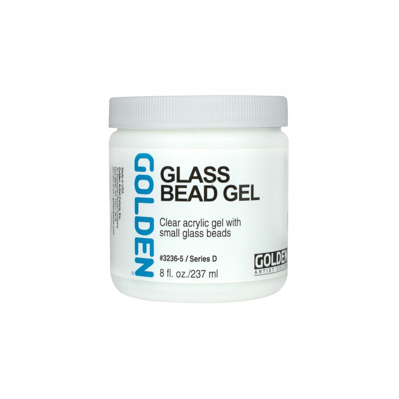 Golden glass bead gel 237ml