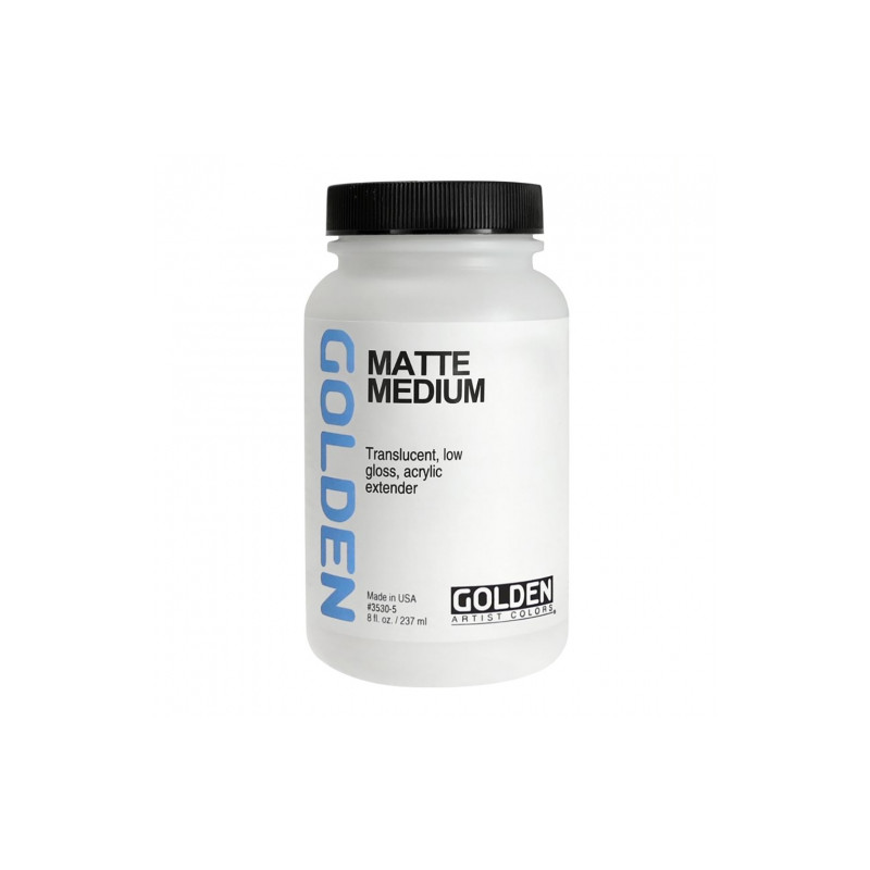 Golden matte medium