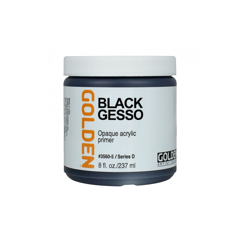 Golden black gesso 237ml