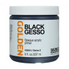 Golden black gesso czarny grunt akrylowy 237ml - sklep plastyczny - sz