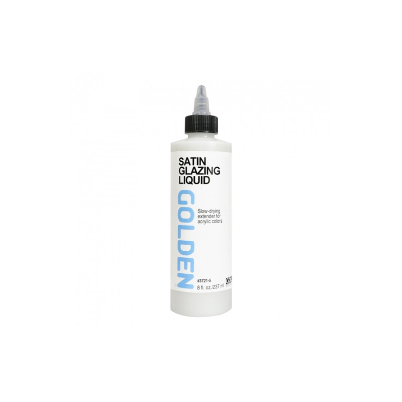 Golden satin glazing liquid satin acrylic medium
