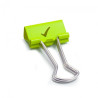 Rapesco clip 19mm tick lime- art store craze for artists
