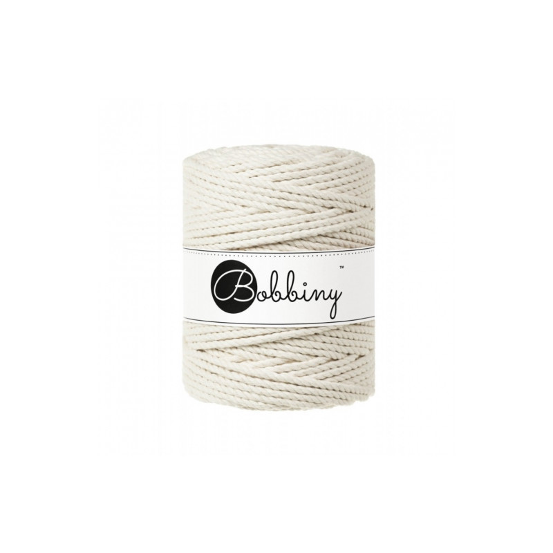 Bobbiny sznurek do makramy 3ply regular 5mm 100m- sklep plastyczny sza