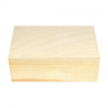Drewniane pudełko prostokątne 12x7x18,5cm - sklep plastyczny - szał dl