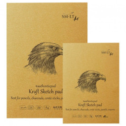 SM-LT kraft sketch pad 90g 60ark