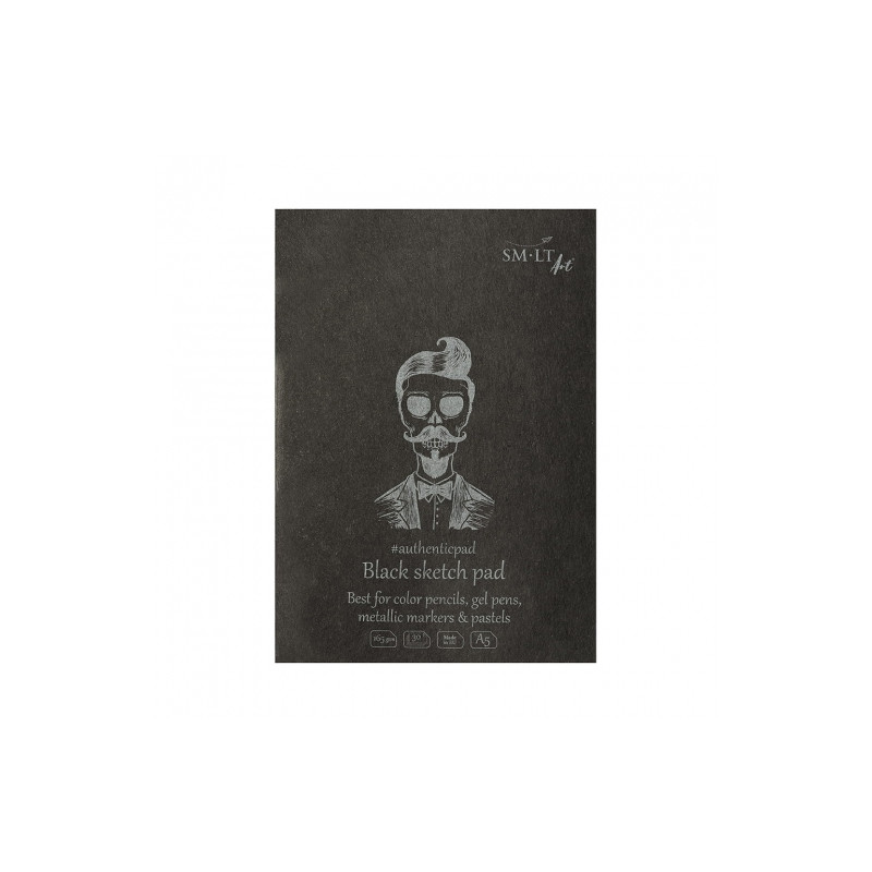 SM-LT black sketch pad 165g 30ark