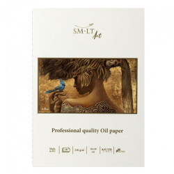 Blok SM-LT art oil do farb olejnych 230g 10ark 20x28cm szyty - sklep p