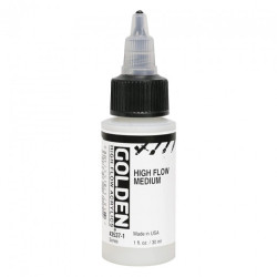 Golden high flow medium płynne medium akrylowe 30ml - sklep plastyczny