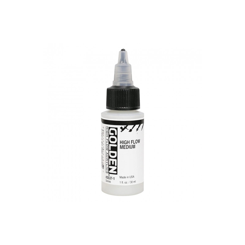 Golden high flow medium płynne medium akrylowe 30ml - sklep plastyczny