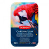 Derwent chromaflow set of 36 crayons- sklep plastyczny szał dla plasty