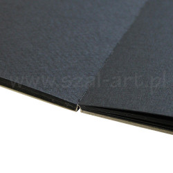 Blok Clairefontaine etival black 300g 15ark