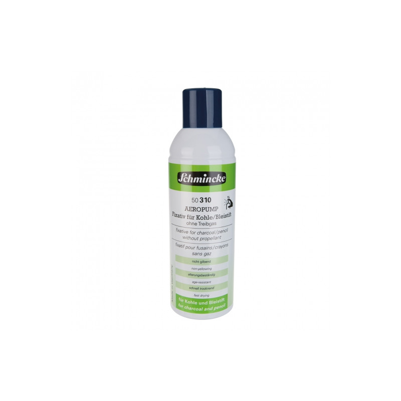 Schmincke pencil and charcoal fixative aeropump 50310 350ml