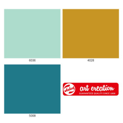 Talens art creation blob paint zestaw mint 3x80ml - sklep plastyczny -
