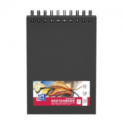 Szkicownik Oxford traveler twarda oprawa A5 225g 40ark spirala- sklep