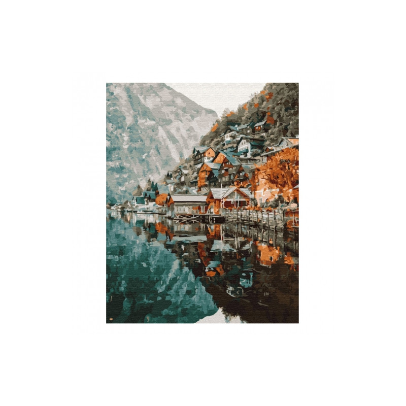 Brushme painting by numbers 40x50cm 26 col Hallstatt