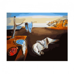 Brushme numerowanka 40x50cm 27 kol trwałość pamięci malowanie po numer