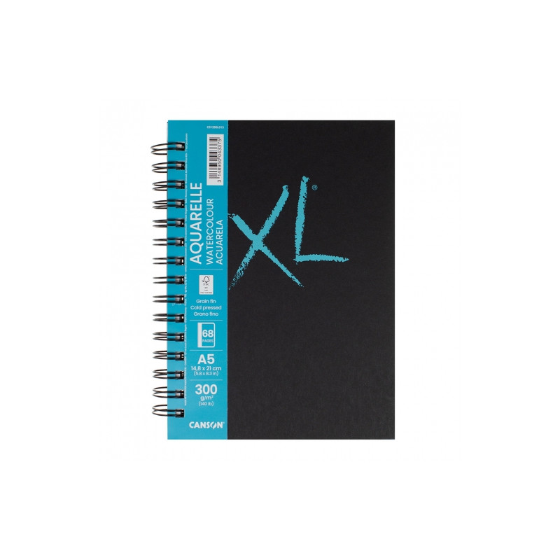 Sketchbook Canson watercolour xl 300g 34sh spiral