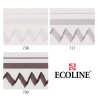 Talens ecoline duo tip black & grey set zestaw 3 pisaków - sklep plast