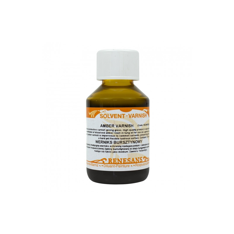 Renesans werniks bursztynowy 100ml - sklep plastyczny - szał dla plast