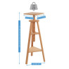 Mabef of the cavalet rotary carving stand