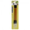 Maries set of 3 natural goat and sable brushes for calligraphy