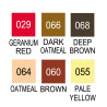 Kuretake clean color real brush portrait 2 set of 6 markers