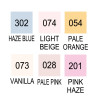 Kuretake clean color real brush portrait 1 set of 6 markers
