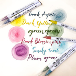 Kuretake clean color real brush set A set of 30 brush pens