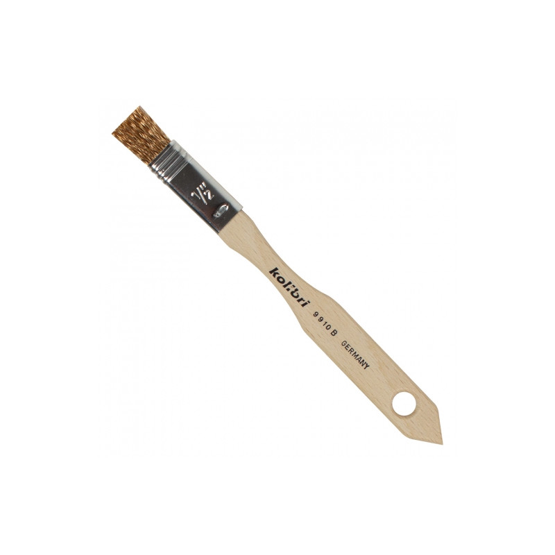 Kolibri brushes with bronze bristles flat 9910B series